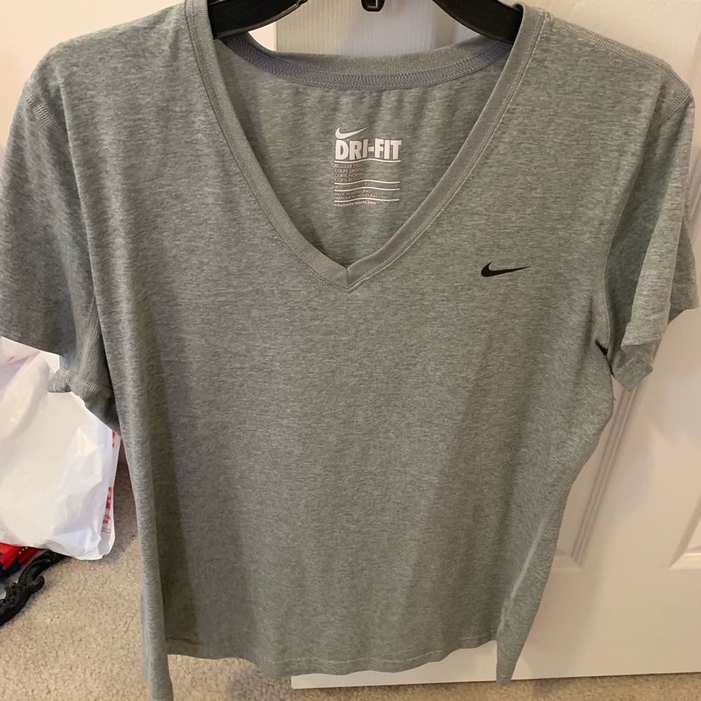 Gray Nike T-shirt